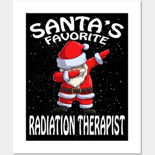 Santas Favorite Radiation Therapist Christmas Posters and Art